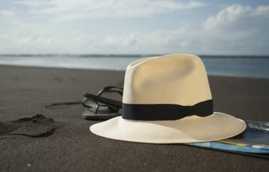 Chapeau Panama tendance pour la plage