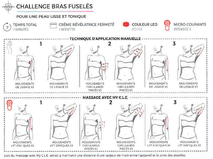 challenge bras fuseles carita my cle
