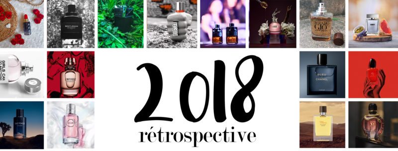 rétrospective parfums 2018